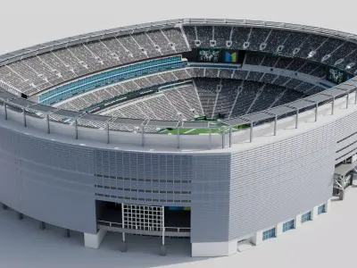 metlife stadium 3D model
