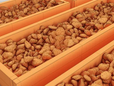 Pebble color form  3D model