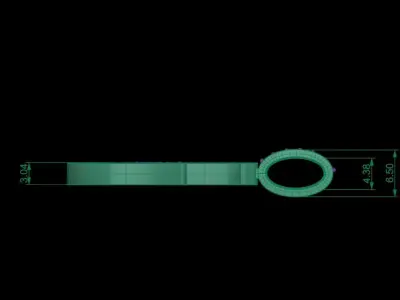 Hamsa Pendant  3D print model