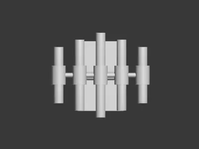 Haskell Sconce Arteriors Home  3D model