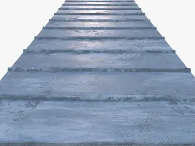 Roof 0001 Low-poly 3D model