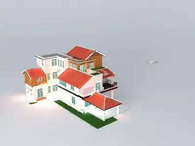 Villa Khmer 3D model