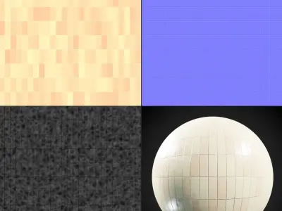 Tile PBR Texture 06 Texture