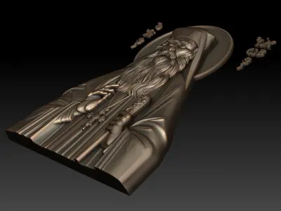 Saint Iakovos Tsalikis 3D print model
