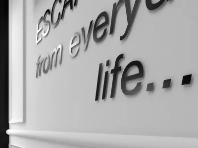 INTERIOR BATHROOM SCENE 3D model