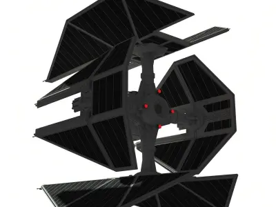 TIE Enforcer 3D model