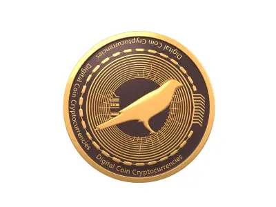 Kusama Coin v2 001 3D model
