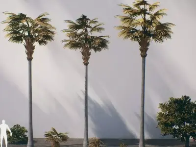 Villa Forge Low-poly 3D model