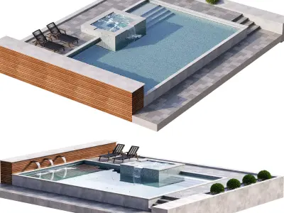 Pool 12 3D model