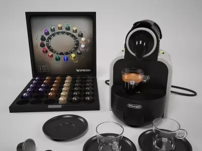Nespresso Machine 3D model