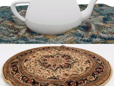 Rugs No 1066 Low-poly 3D model