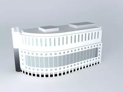 20 Cabot Square, Canary Wharf, London Free 3D model