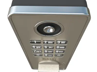 Kale Electronic Cabinet Lock 3D model