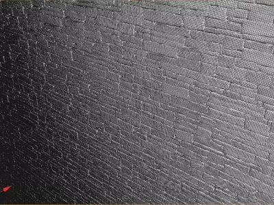Brick wall - Cinema4d generator Free 3D model