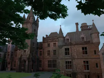 Chateau de Noisy 3D model