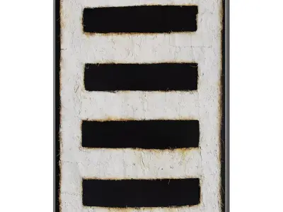 Abstract Painting Frame set 3D model 774