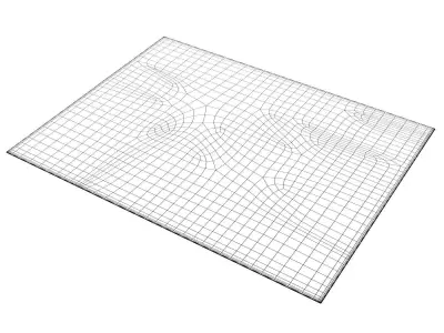 Marouk Plain 1D02 Carpet 3D model