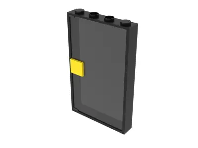 Lego Door 3D model
