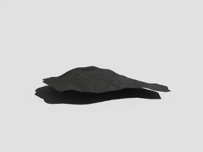 Mole Mound Low-poly 3D model