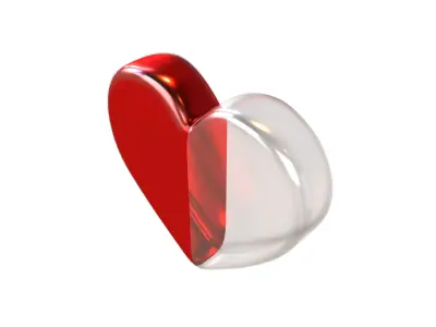 Health Icon v1 002 Low-poly 3D model