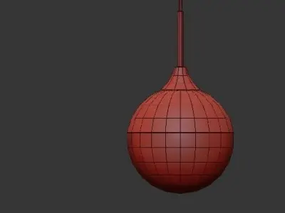 Lunar Pendant 3D model