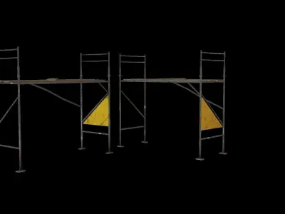 Construction Props Game Ready Low-poly 3D model