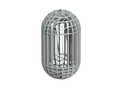 Sci Fi Object No 4477 Low Poly Texture