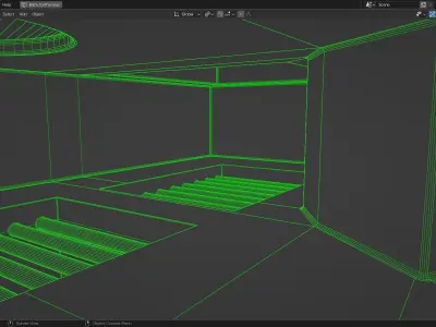 Out door Stove grill 3D model