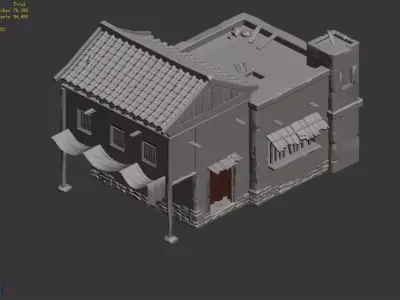 Blacksmith Shop - House 71 3D model