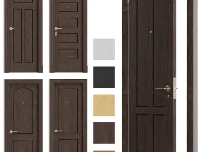 Interiors Doors 2 3D model