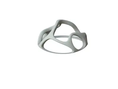 SciFi Cube Object No 43748 Low Poly Shape Low-poly 3D model
