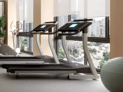 Cross fit training center 3d model  3D model