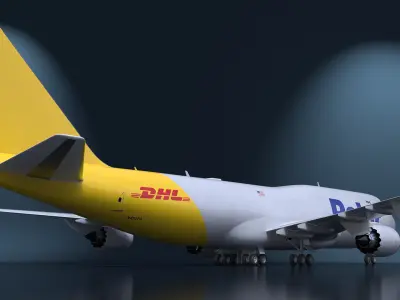  Boeing 747-8 DHL Polar Air Cargo 