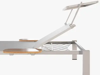 Outdoor lounger 3D model