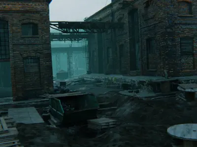 The Abandoned City 3D model