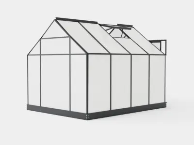 Greenhouse Venus 5000 Poly Black Low-poly 3D model