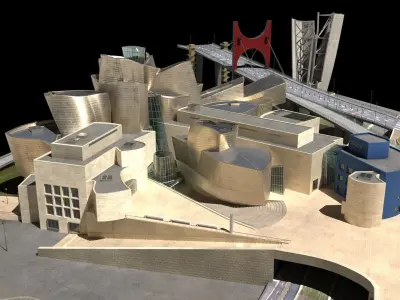 Guggenheim Museum Bilbao 3D model