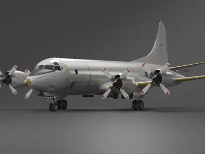  German Navy P3 Orion Patrol Aircraft 