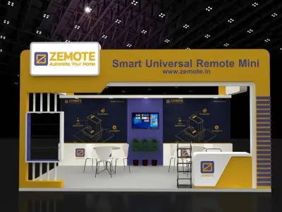 Booth designs 6x4  3D model