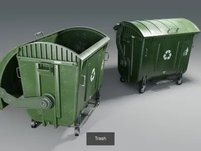 Modular Gothic Street Assets 3D Model Pack