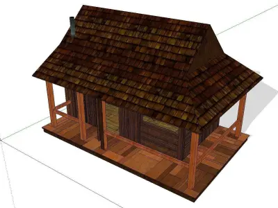 Creative Design-Holiday Cabin-0121 3D model