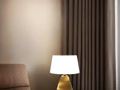 Table Lamp 3D print model 14