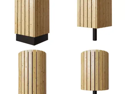 Urns series Estelle 3D model