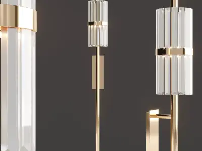 LUXXU LIBERTY TORCH WALL 3D model