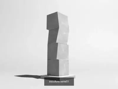 coleccion escultura 3D Model Pack