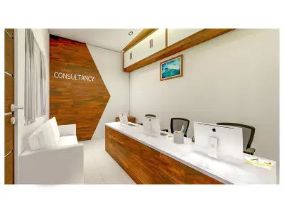 OFFICE INTERIOR 3D model