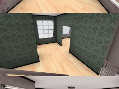 Victorian House Low-poly 3D model purchase