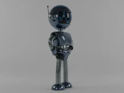Robot 3D model 38