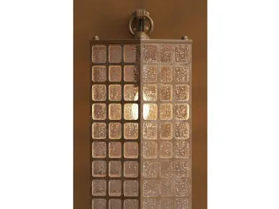 Hex Lantern Wall by McEWEN 3D model