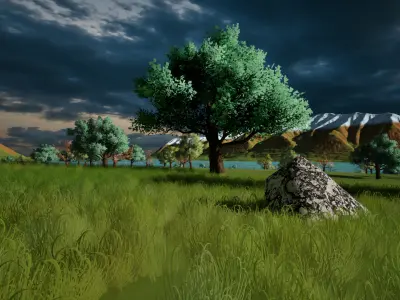 Stylized Procedural Ecosystem